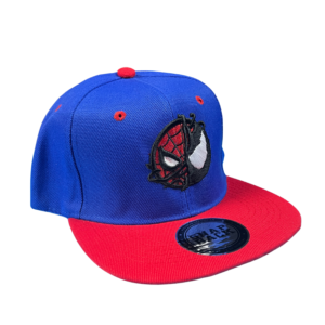 Gorra de Spiderman/Venom Recta, Ajustable, Estilo Urbano para adulto