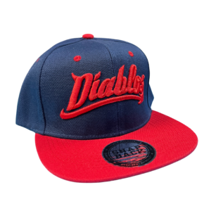 Gorra de los DIABLOS Recta, ajustable, Estilo Urbano para adulto