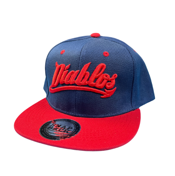 Gorra de los DIABLOS Recta, ajustable, Estilo Urbano para adulto