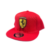 Gorra Ferrari Recta Ajustable – Estilo Urbano para Adulto