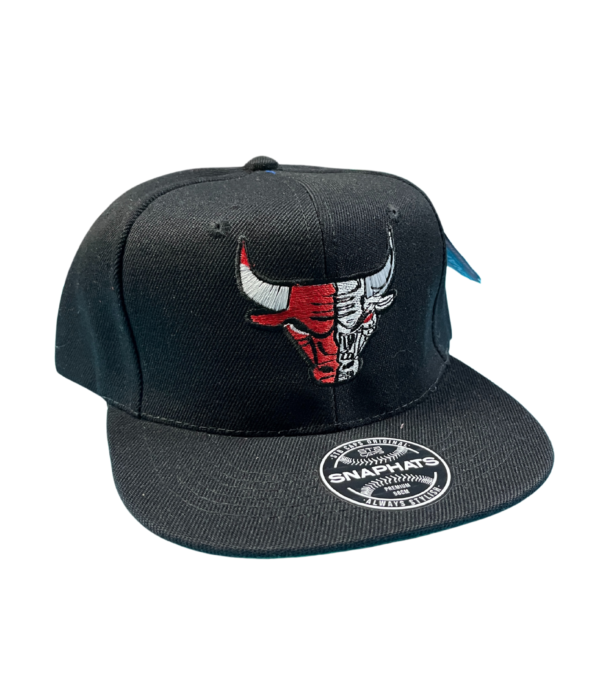 Gorra de Chicago Bulls Recta, ajustable, Estilo Urbano para adulto