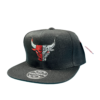 Gorra de Chicago Bulls Recta, ajustable, Estilo Urbano para adulto