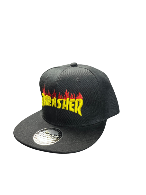 Gorra Thrasher Recta Ajustable – Estilo Urbano para Adulto