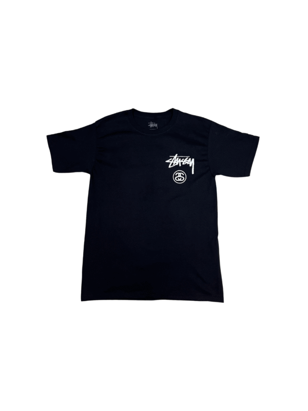 P004-Playera Cuello Redondo-StreetWear-Stussy Bola 8-Calidad Premium