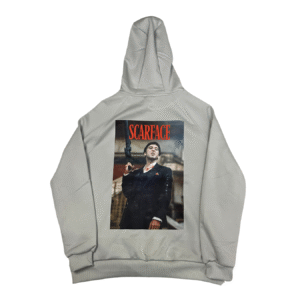 HSPP1-Hoodie StreetWear-Estampado Tony Montana 100% Algodon Ultra Premium