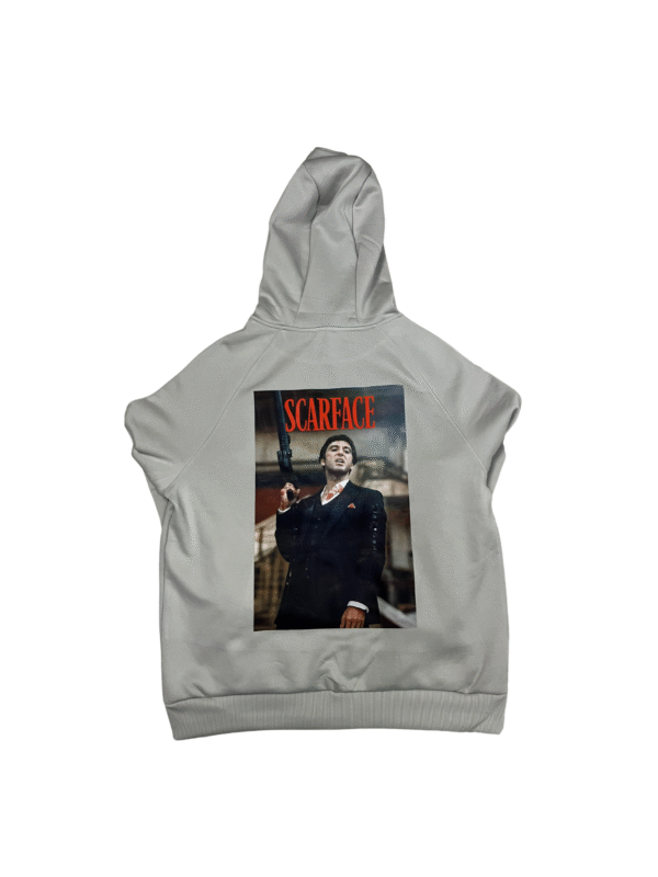 HSPP1-Hoodie StreetWear-Estampado Tony Montana 100% Algodon Ultra Premium