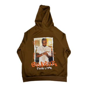 HSPP2-Hoodie StreetWear-Estampado TUPAC-100% Algodon Ultra Premium