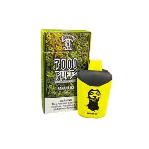 Death Row Vapes Puff 7000 – BANANA ICE