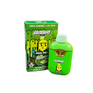 Pack Man x Sluggers Hit-Pluma de Wax 2000mg-Bergamot Hybrid