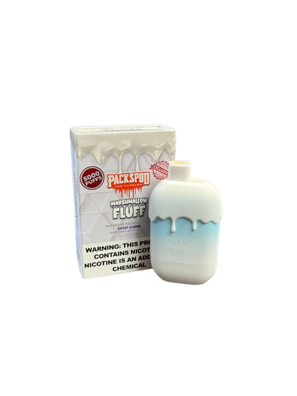 PacksPod MARSHMALLOW FLUFF | Vape Desechable 5000Puffs 5% Nicotina