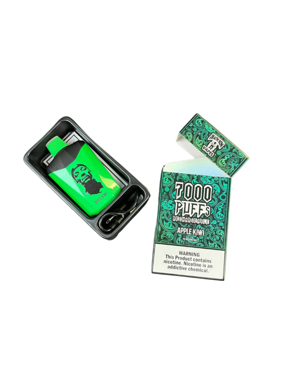 Death Row Vapes Puff 7000 – Apple Kiwi