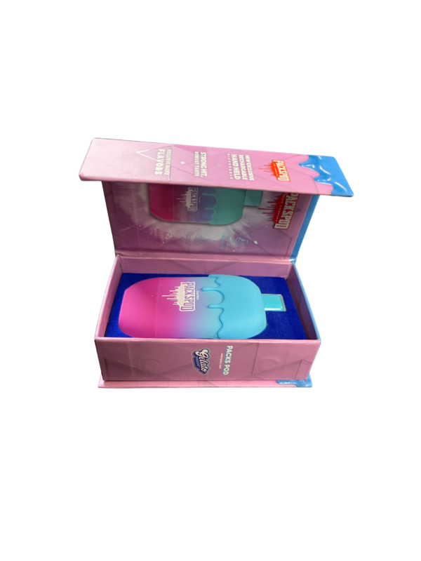 PacksPod GELATO FREEZE| Vape Desechable 5000Puffs 5% Nicotina