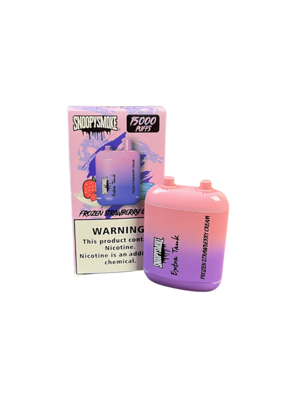 SnoopySmoke Disposable 15000 puffs-FROZZEN STRAWBERRY