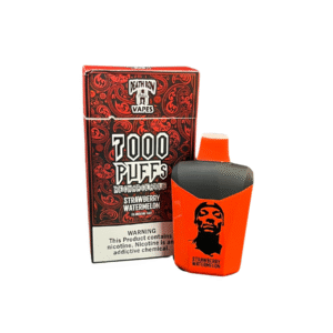 Death Row Vapes Puff 7000 – STRAWBERRY & WATERMELON