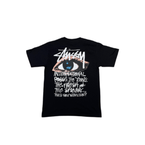 P001-Playera Cuello Redondo-Streetwear-Stüssy-Calidad Premium