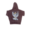 HDS002-Hoddie Deslavada StreetWear-Estampada-100% Algodón Ultra Premium