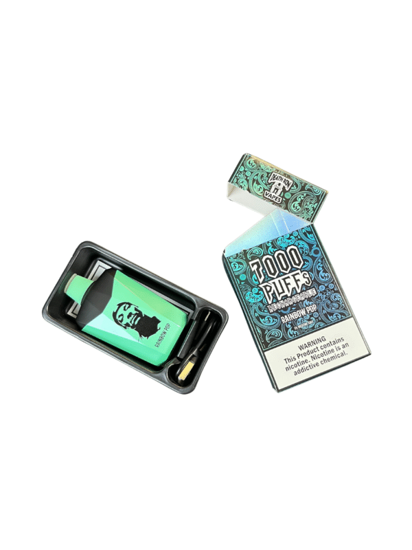 Death Row Vapes Puff 7000 – RAINWBOW POP