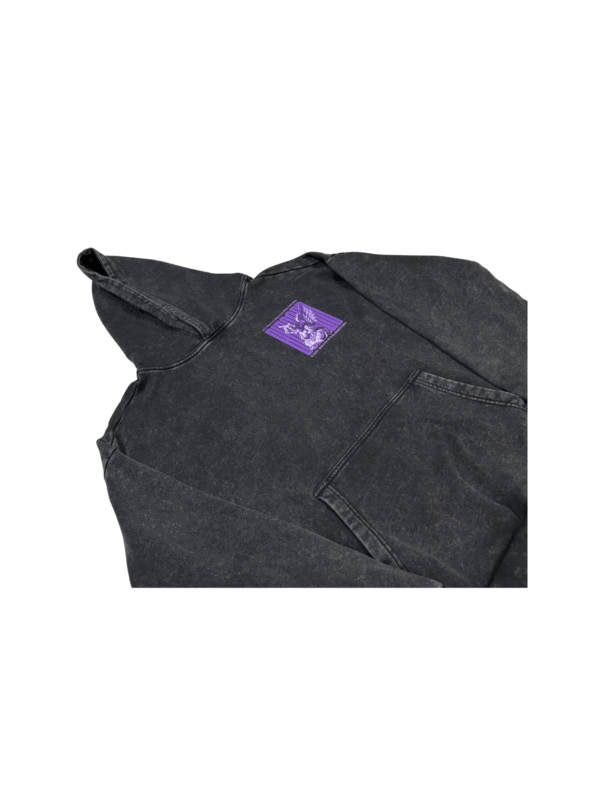 HDS001-Hoddie Deslavada StreetWear-Estampada-100% Algodón Ultra Premium
