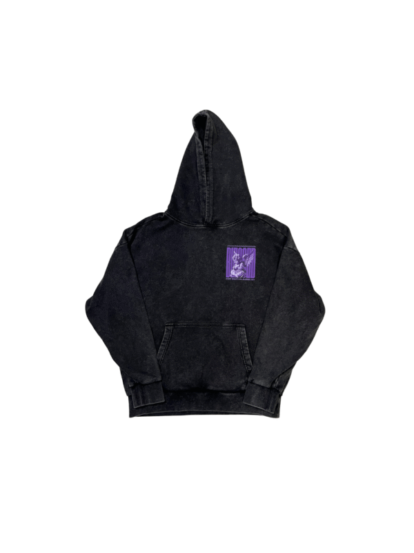 HDS001-Hoddie Deslavada StreetWear-Estampada-100% Algodón Ultra Premium