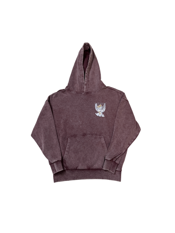 HDS002-Hoddie Deslavada StreetWear-Estampada-100% Algodón Ultra Premium