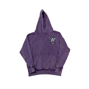 HDS003-Hoodie Deslavada StreetWear-Estampada-100% Algodón Ultra Premium