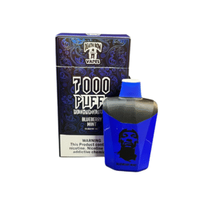 Death Row Vapes Puff 7000 – BLUBERRY MINT