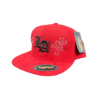 AGGP02-GORRA DE GAMUSA L.A ROJA-STREETWEAR