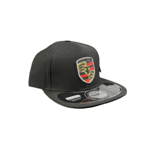 BG07-GORRA RECTA FERRARI-BROCHE AJUSTABLE-COLOR NEGRA