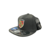 BG07-GORRA RECTA FERRARI-BROCHE AJUSTABLE-COLOR NEGRA
