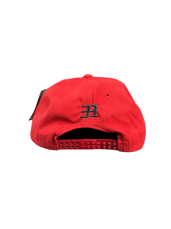 AGGP02-GORRA DE GAMUSA L.A ROJA-STREETWEAR