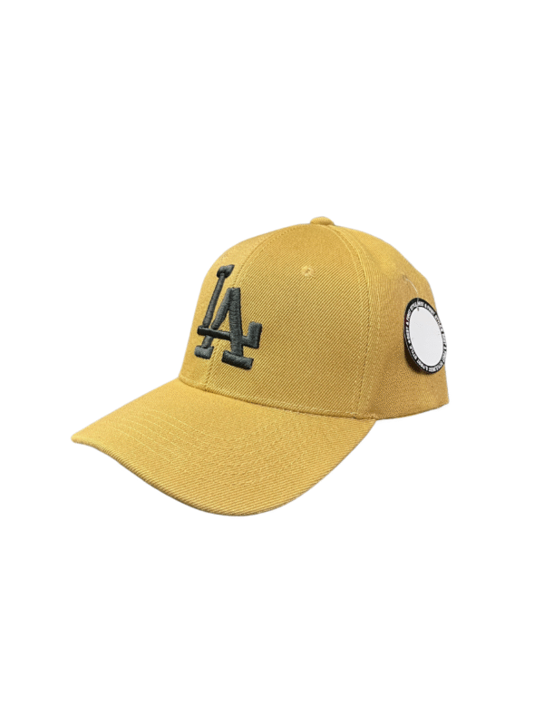 DGCB01-GORRA L.A CURVA-BROCHE AJUSTABLE-COLOR MOSTOZA