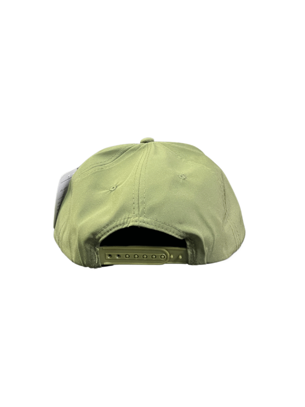 BG05-GORRA RECTA BASS PRO SHOPS-BROCHE AJUSTABLE-COLOR VERDE MILITAR