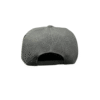 CGP02-GORRA RECTA ONE PIECE-BROCHE AJUSTABLE-COLOR NEGRA