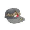 AGGP03-GORRA DE GAMUSA RUDE AWAKENING "JESUS"-STREETWEAR