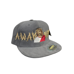AGGP03-GORRA DE GAMUSA RUDE AWAKENING "JESUS"-STREETWEAR