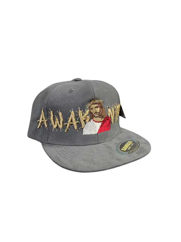 AGGP03-GORRA DE GAMUSA RUDE AWAKENING "JESUS"-STREETWEAR