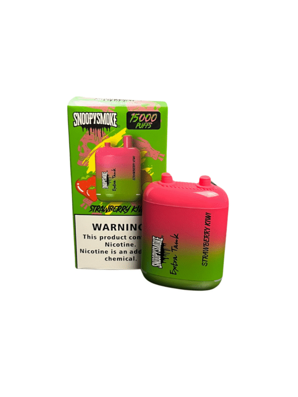 SnoopySmoke Disposable 15000 puffs-STRAWBERRY KIWI (Fresa-Kiwi)