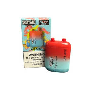 SnoopySmoke Disposable 15000 puffs-RED JUICE (Jugo rojo)