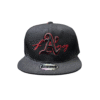 BG22-GORRA DE A OAKLAND ATHLETICS-SNAPBACK-BROCHE AJUSTABLE-COLOR NEGRO-STREETWEAR