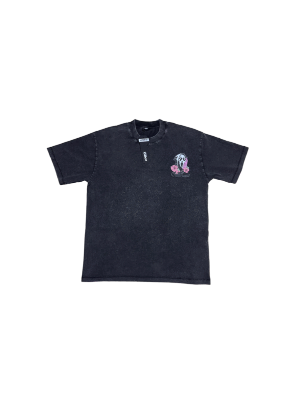 APUP08-Playera Overside Deslavada-Estampada-Scary Movie-Streetwear-Calidad Ultra Premium
