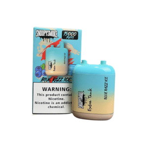 SnoopySmoke Disposable 15000 puffs-BLIE RAZZ ICE (Helado de Fresa Azul)