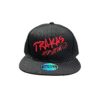 BG10-GORRA DE TRAKAS HDSPM-SNAPBACK-BROCHE AJUSTABLE-COLOR NEGRO/ROJO-STREETWEAR