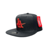 BG16-GORRA DE L.A-SNAPBACK-BROCHE AJUSTABLE-COLOR NEGRO-STREETWEAR
