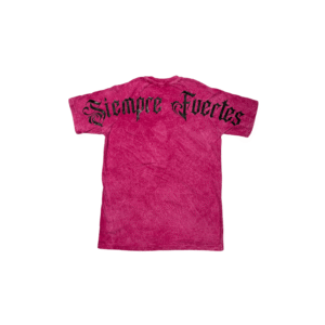 SFS01-Playera Slim Deslavada-Estampada 3D-Simpre Fuertes-Calidad Ultra Premium