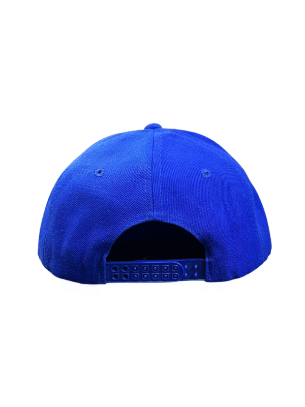 BG18-GORRA DE L.A-SNAPBACK-BROCHE AJUSTABLE-COLOR AZUL REY-STREETWEAR