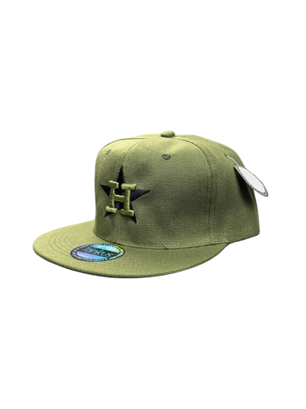 BG11-GORRA DE 9FIFTY HOUSTON ASTROS-SNAPBACK-BROCHE AJUSTABLE-COLOR VERDE-STREETWEAR