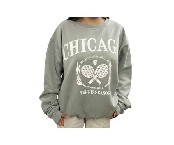 BCDCN03-Sudadera de Dama-Cuello Redondo-100% Algodon-Corte Normal
