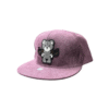 CGP05-GORRA DE OSITO D&G-SNAPBACK-BROCHE AJUSTABLE-COLOR TERRACOTA-STREETWEAR