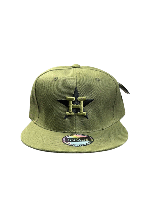 BG11-GORRA DE 9FIFTY HOUSTON ASTROS-SNAPBACK-BROCHE AJUSTABLE-COLOR VERDE-STREETWEAR