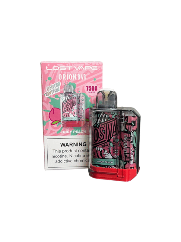 Lost Vape Orion 7500 Puffs-JUICY PEACH (Durazno Jugoso)